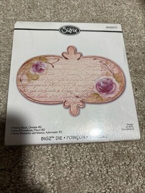Sizzix Frame Back Ornate #2